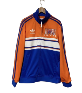Adidas New York Knicks NBA basketball track jacket